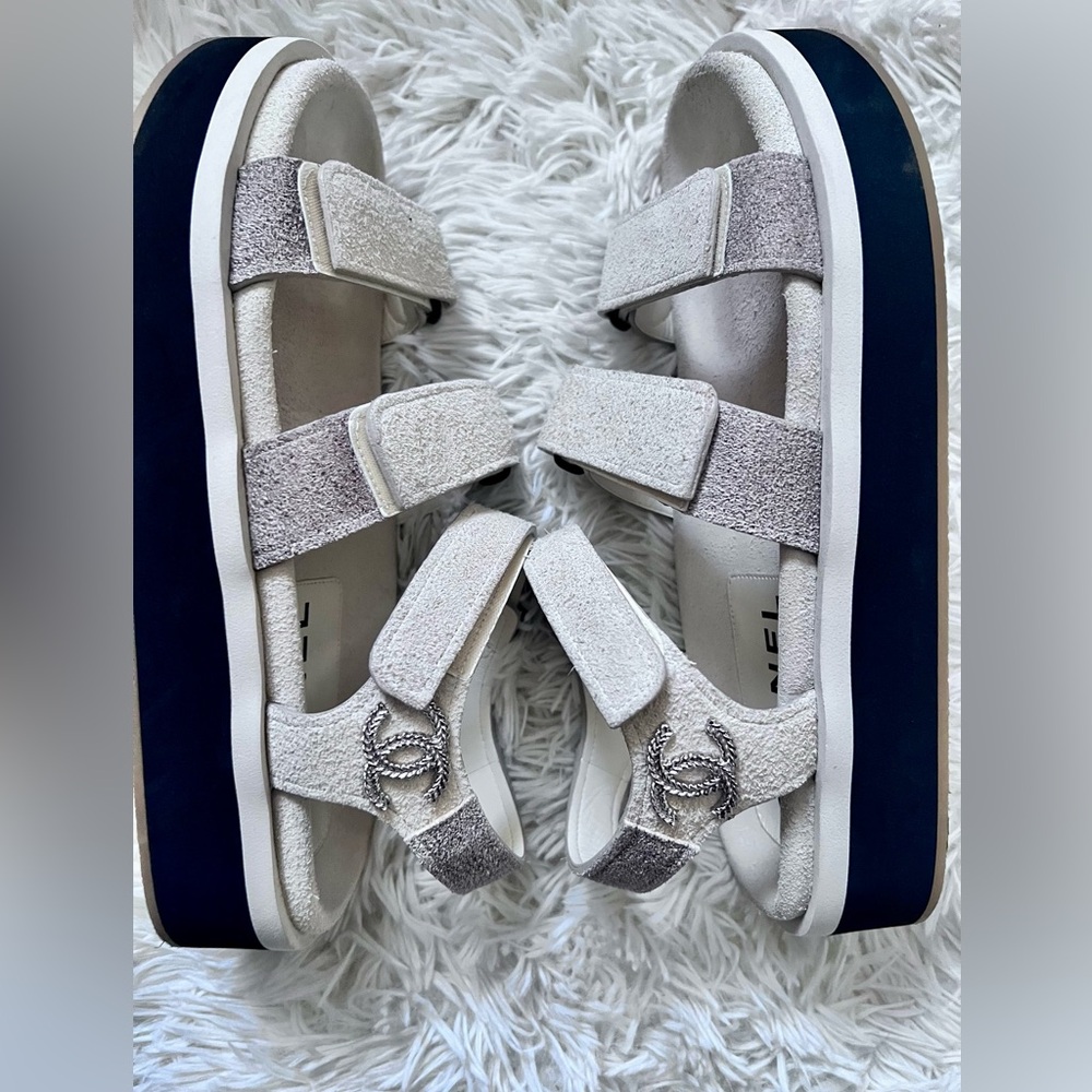 💯 Auth Chanel Sandals - Picture 8 of 14